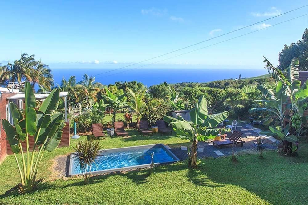 L'Escapade Creole Jacuzzi Privatif Bungalow Bananier Сен-Жозеф Екстер'єр фото