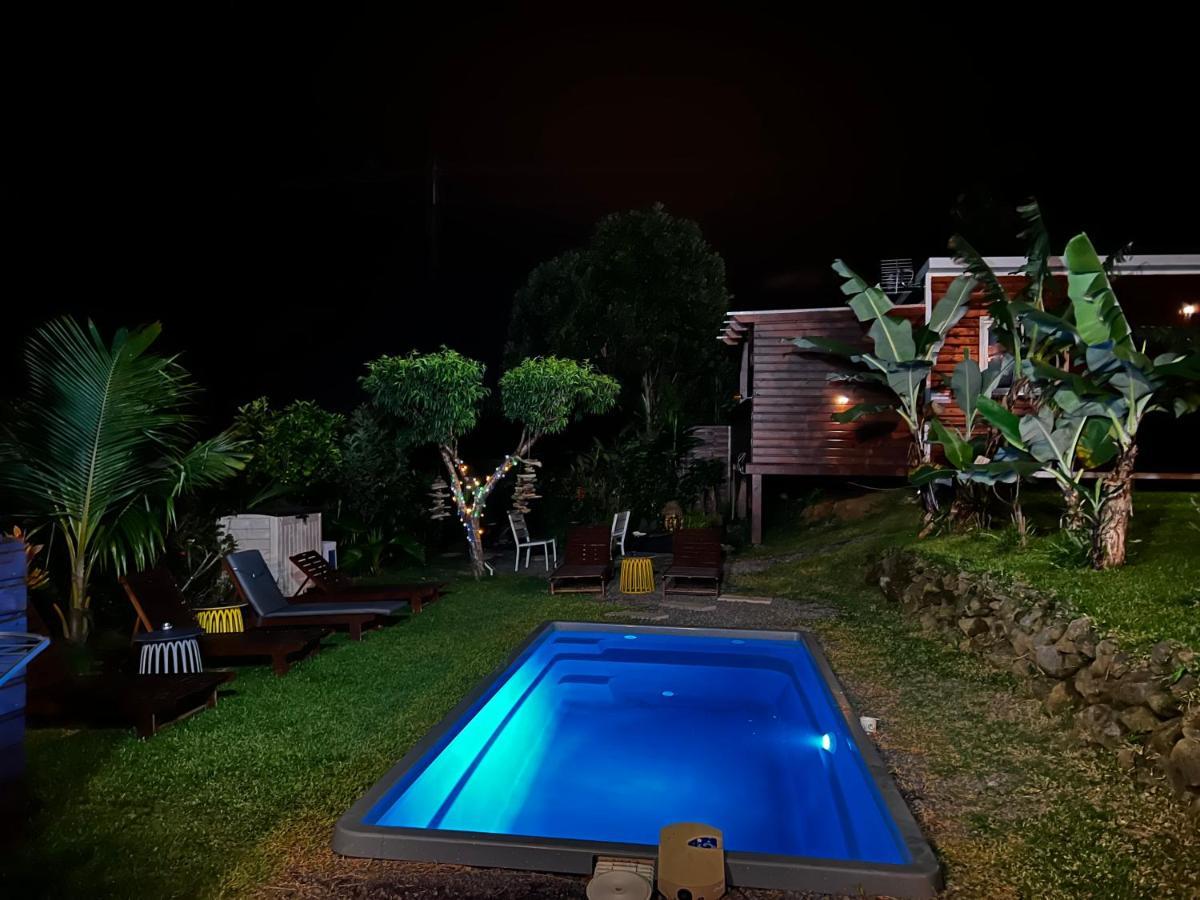 L'Escapade Creole Jacuzzi Privatif Bungalow Bananier Сен-Жозеф Екстер'єр фото